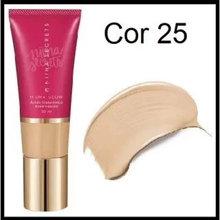 NIINA SECRETS BASE LIQUIDA HIDRA GLOW DE ALTA COBERTURA COR 25 - 30ML