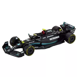 Miniatura F1 Mercedes W14-44 Hamilton 1/43 Burago