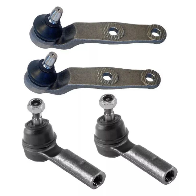 kit 2 pivo + terminal direção agile 2009 2010 2011 2012 2013