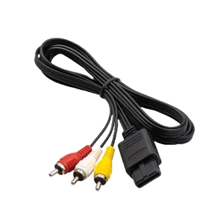 Cabo AV CABO Rca para Super Nintendo SNES Famicom Nintendo 64 GAME CUBE De Áudio e Vídeo PARA SUPER NINTENDO SNES FAMICOM NINTENDO 64 GAME CUBE