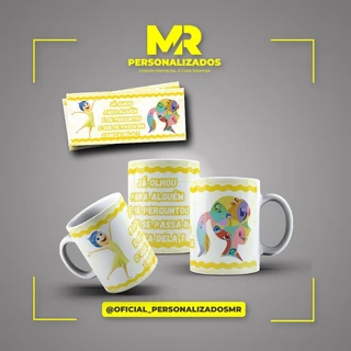 Alegria Divertida Mente – Caneca Personalizada