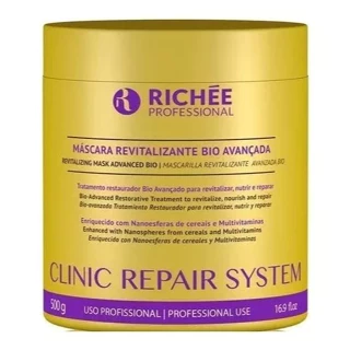 Richée Máscara Revitalizante Clinic Repair System 500g