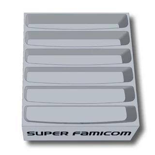 Suporte para Cartuchos de Super Famicom - Super Nintendo Japonês