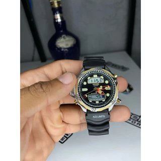 Mega Promoção Relógio Aqualand Série Ouro, Masculino Série Ouro C500 a Prova d Água envio imediato