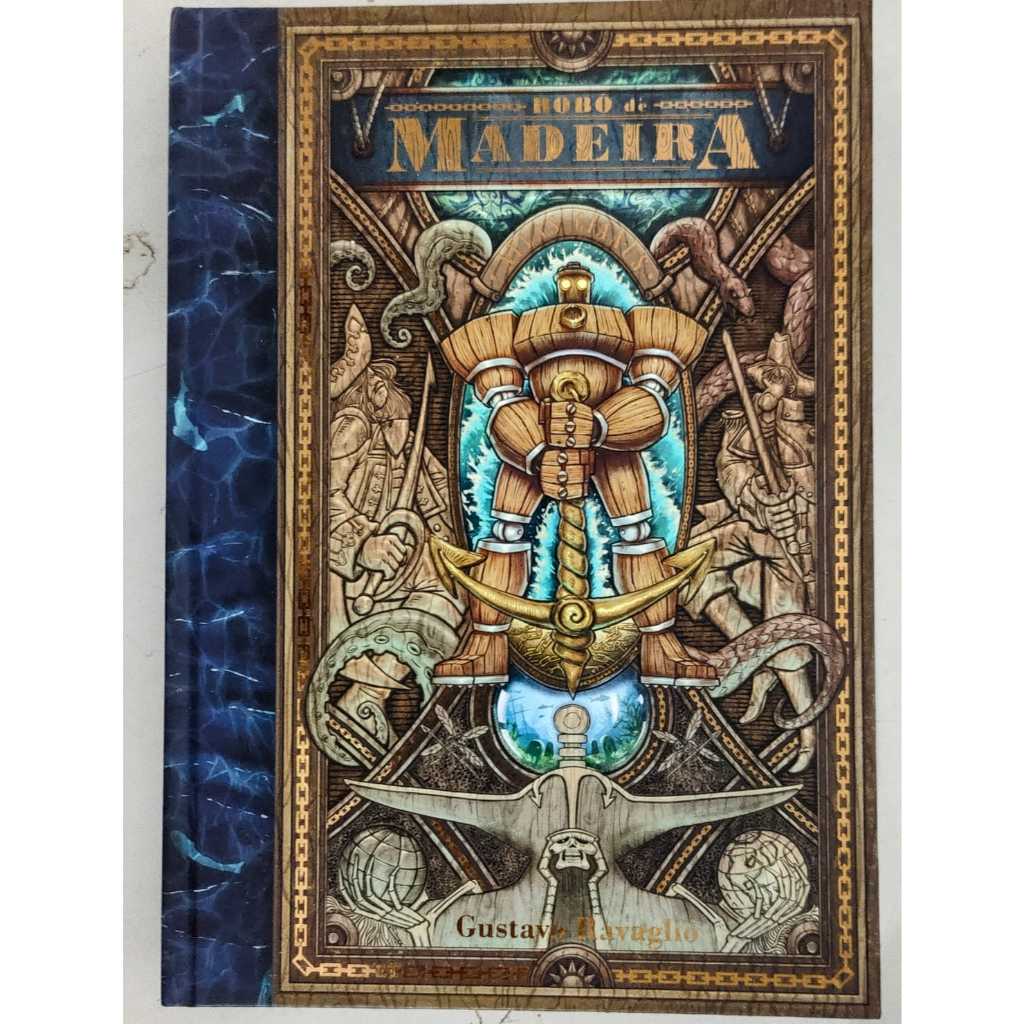O robô de madeira de Gustavo Ravaglio