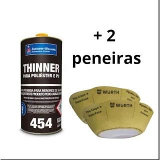 Diluente 454 Sherwin Williams 900ml + 2 peneiras