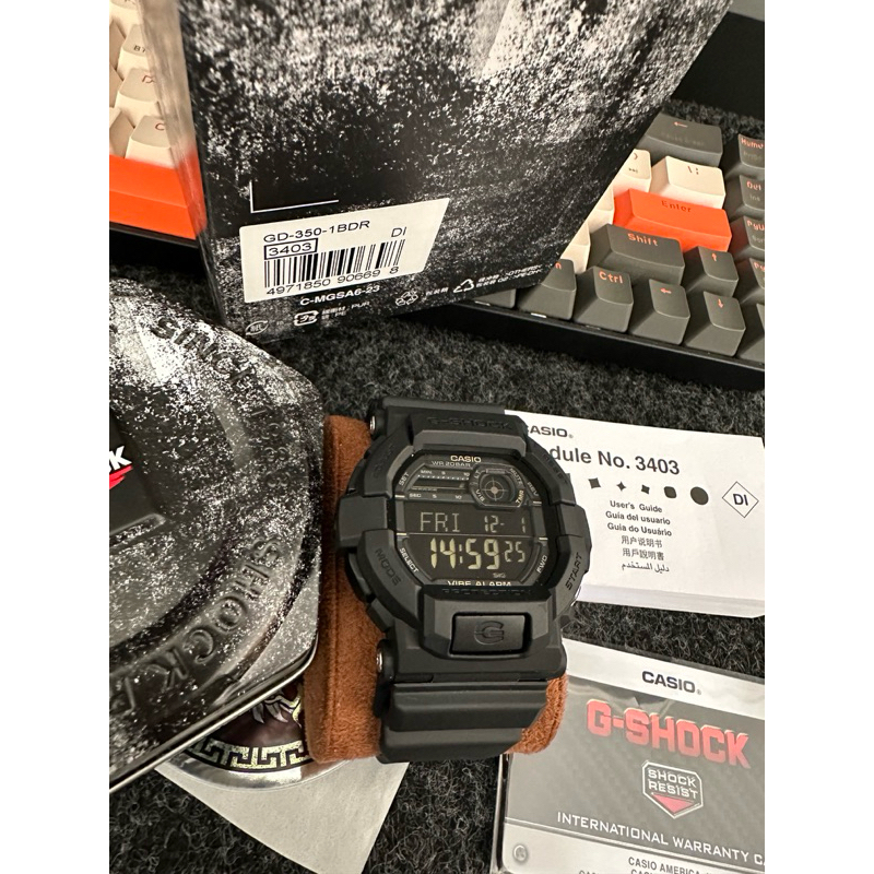 Relógio GD-350 G-Shock Original - Completo com Caixa e Manuais, Novo ...