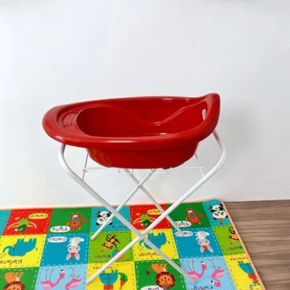 Conjunto Banho - Banheira 22L Plastbaby com Suporte em Oferta na Shopee