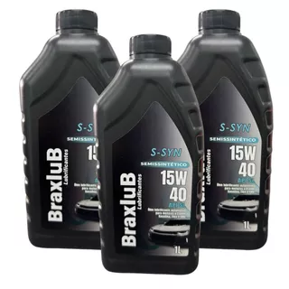 KIT 3 LITROS 15W40 SEMISSINTÉTICO MOLUB