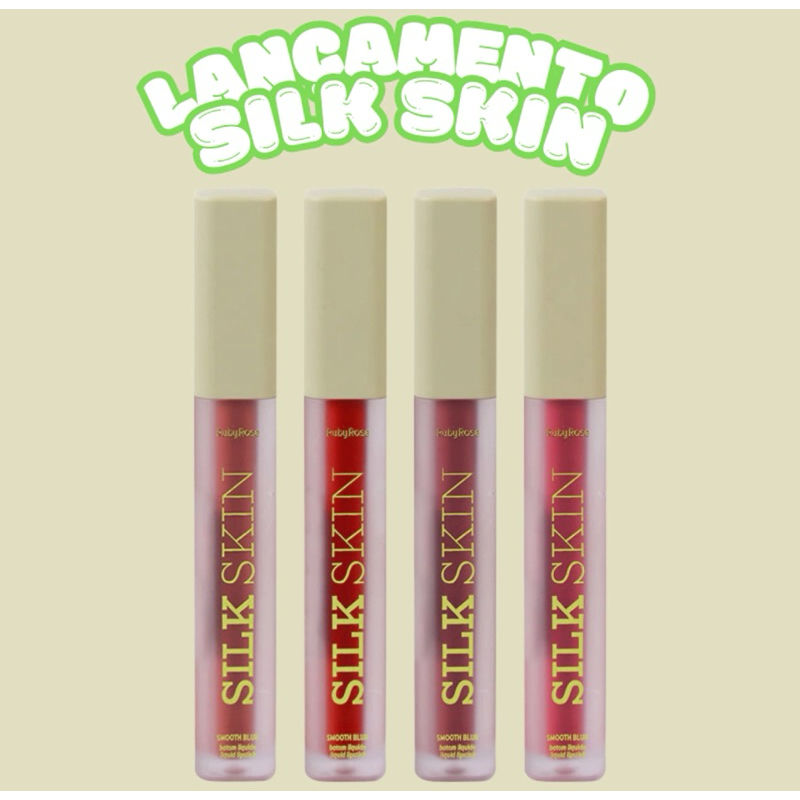 Batom Líquido Smooth Blur Silk Skin Ruby Rose