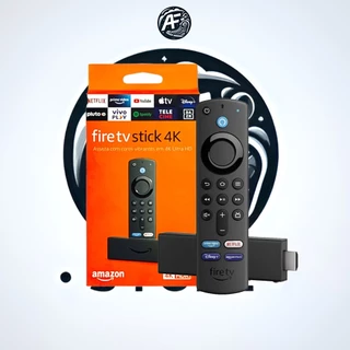 Amazon - Fire TV Stick 4K Ultra HD com Controle Remoto por Voz com Alexa e Streaming com Dolby Vision/Atmos