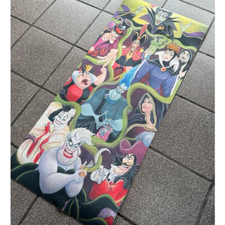 Tapete passadeira estampado - Vilões Disney