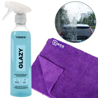 Kit Da Vonixx Novo Limpa Vidro Glazy 500ml 4 em 1