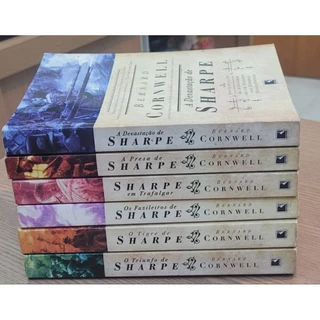 Livros Usados As Aventuras de Sharpe de Bernard Cornwell (Valor Unidades)