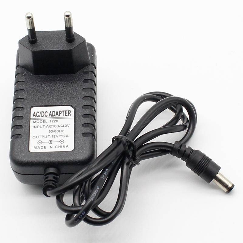 Fonte 12V 2A Bivolt AC/DC Adapter 2,5mm Para Fita Led Cftv Dv
