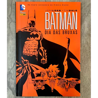 Batman Dia das Bruxas HQ - Capa Dura - Jeph Loeb e Tim Sale