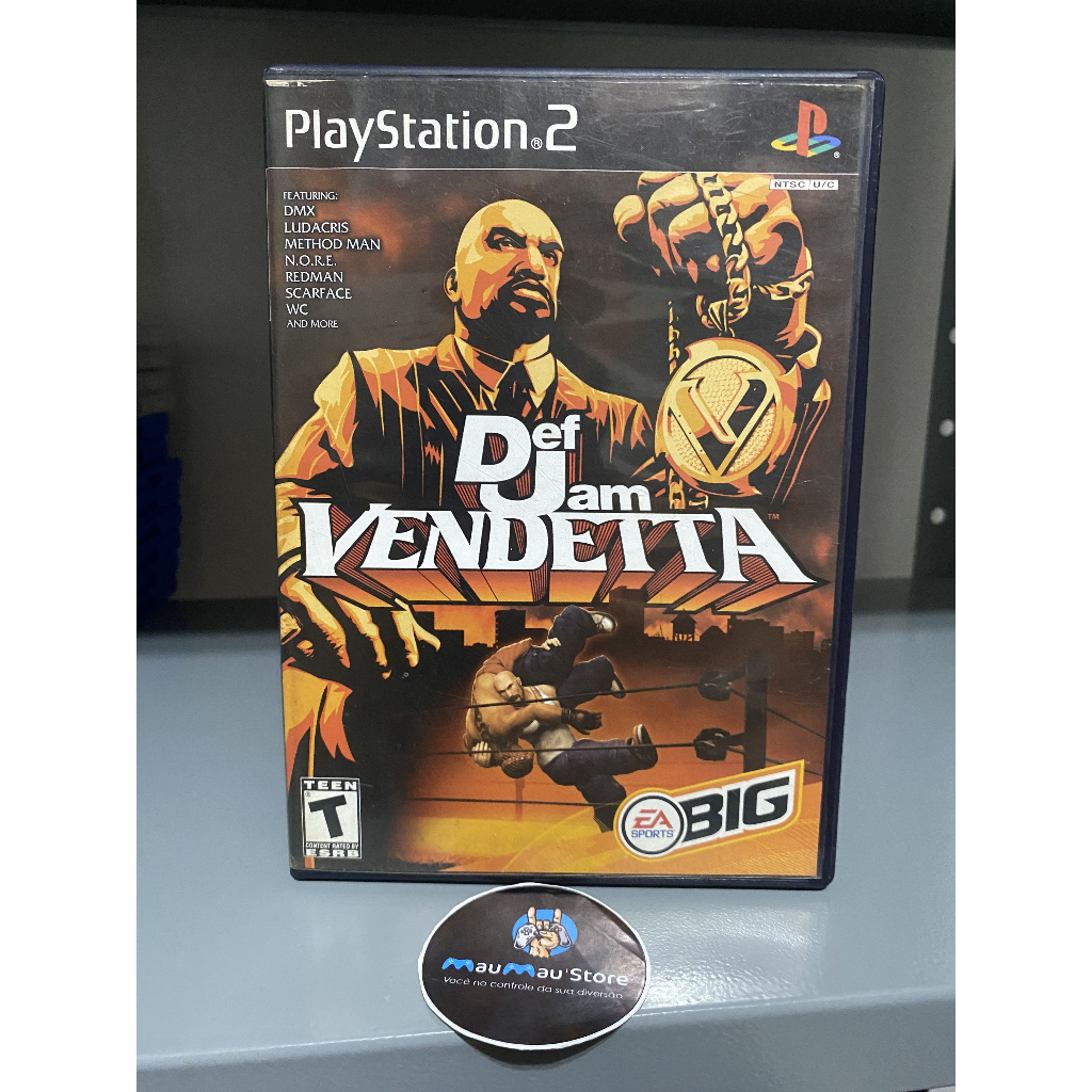 Def Jam Vendetta PS2 - Original Usado Jogos de Luta Jogos de ...