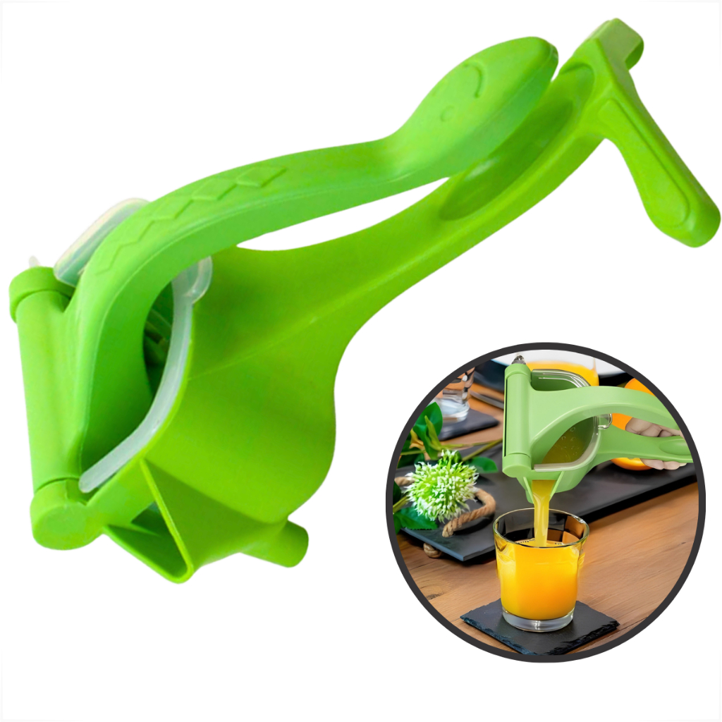 Espremedor de Frutas Suco Natural Laranja Limão Manual Plást