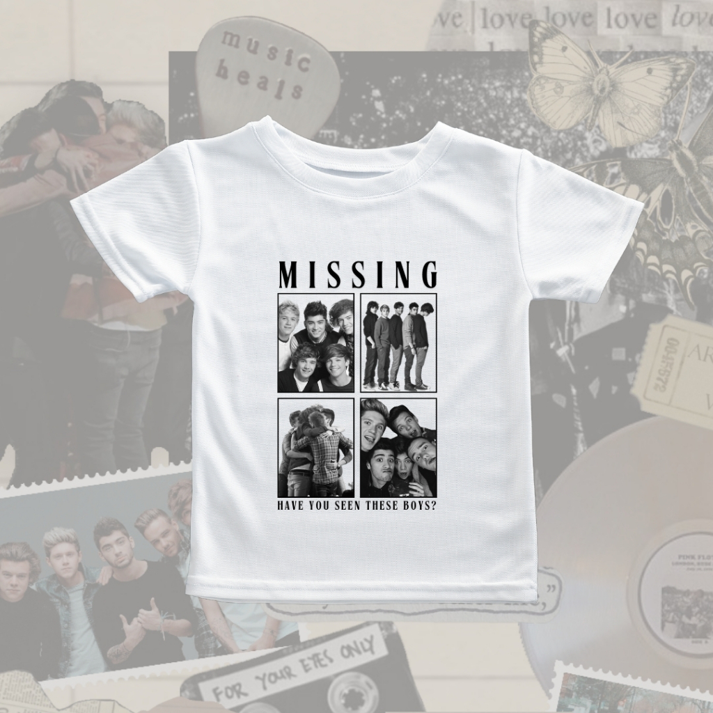 Camiseta One Direction - Missing