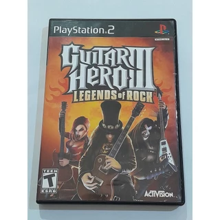Guitar Hero 3 Legends of Rock p/ Playstation 2 PS2 ORIGINAL Americano