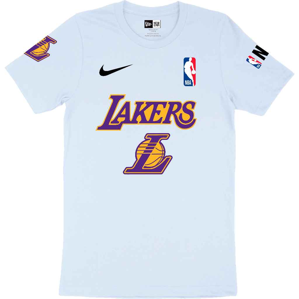 Camiseta NBA Los Angeles Lakers Branca basquet