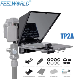 Teleprompter Portátil 8 Feelworld Tp2a Smartphones E Câmeras