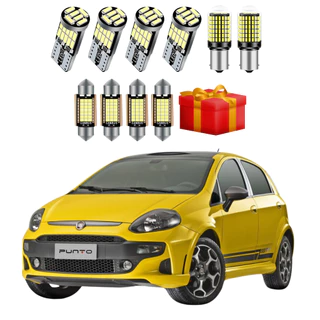 Kit Led Interna Premium Fiat Punto 2008 Até 2017 - Ré