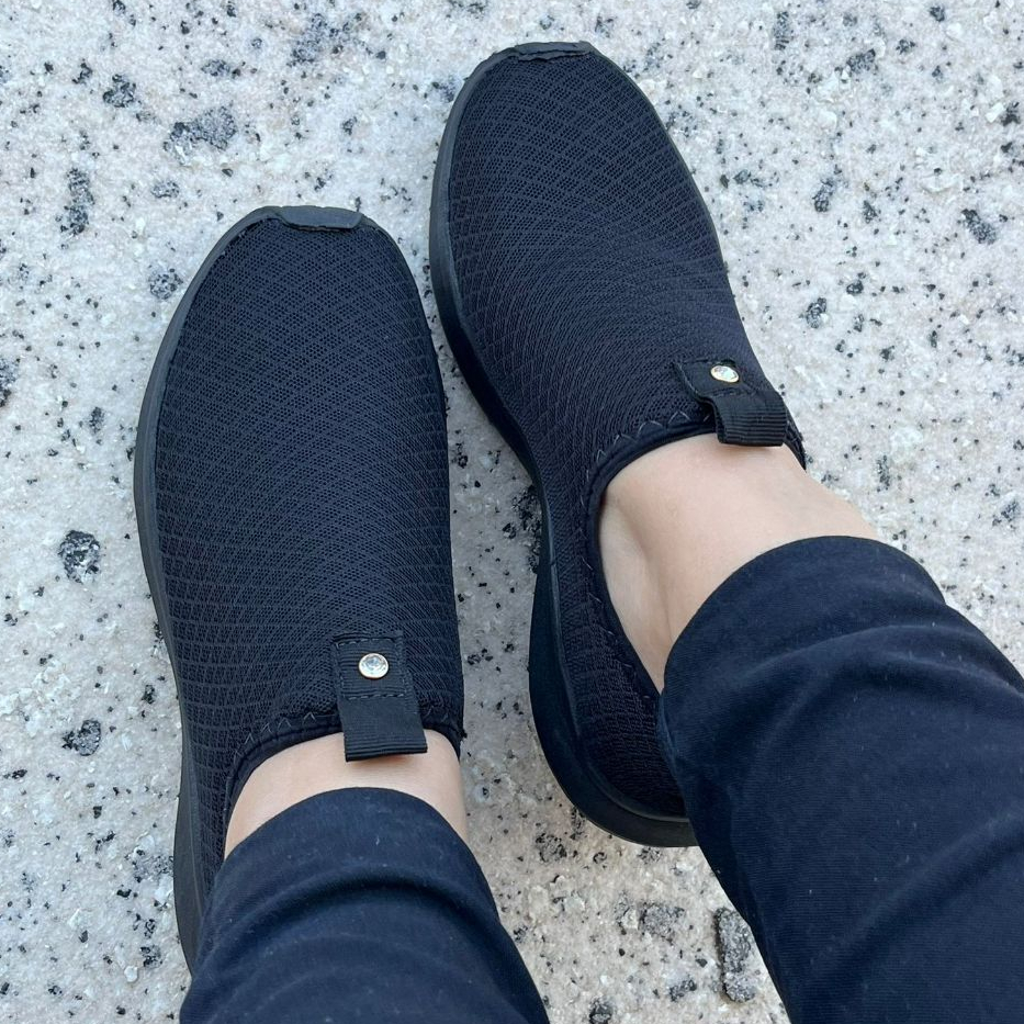 Tênis Feminino Confortável Sapato Tenis Meia Caminhada Sem