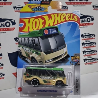 Kowloon'd Hypervan Hw Metro 10/10 Hot Wheels Let's Race 2024 Lote K