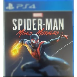 SPIDER MAN MILLES MORAES P S 4