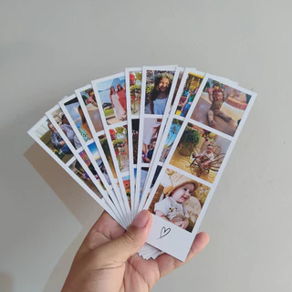 Tirinha de Fotos Personalizada 17x5cm - Fotografia - Revelação - Impressão