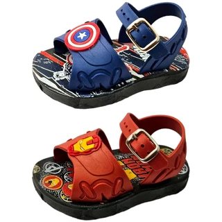Kit 2 Pares Sandalia Masculino Baby Personagem Menino Papete Herois