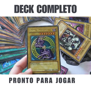 Deck Completo Yu-Gi-Oh com 50 cartas Originais