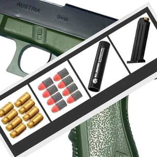 promoção super gl cápsula verde com preto presente para crianças lançamento