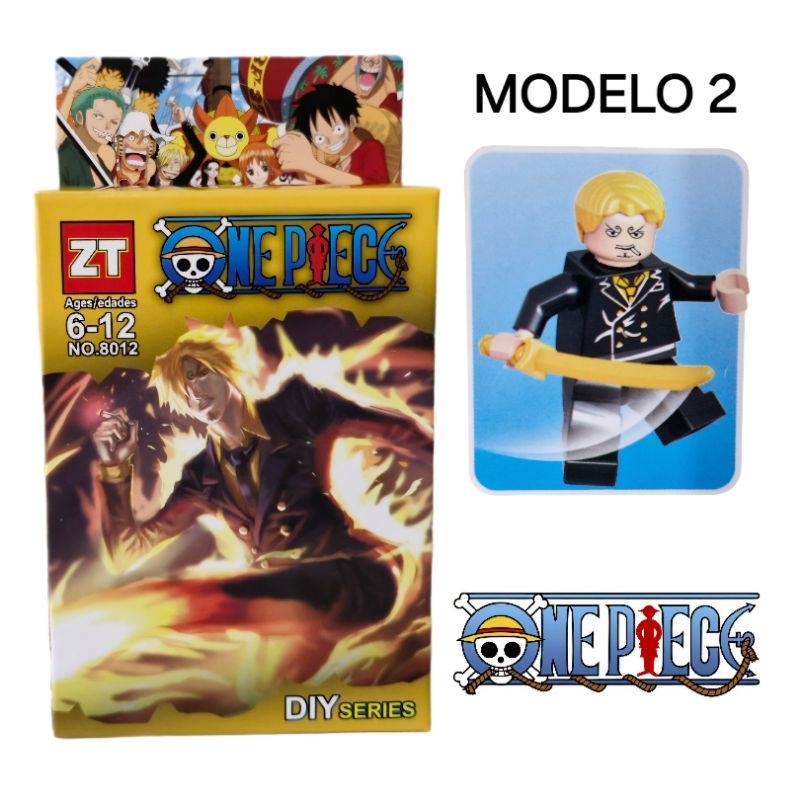 Blocos de Montar do One Piece Compatíveis com Lego | Shopee Brasil
