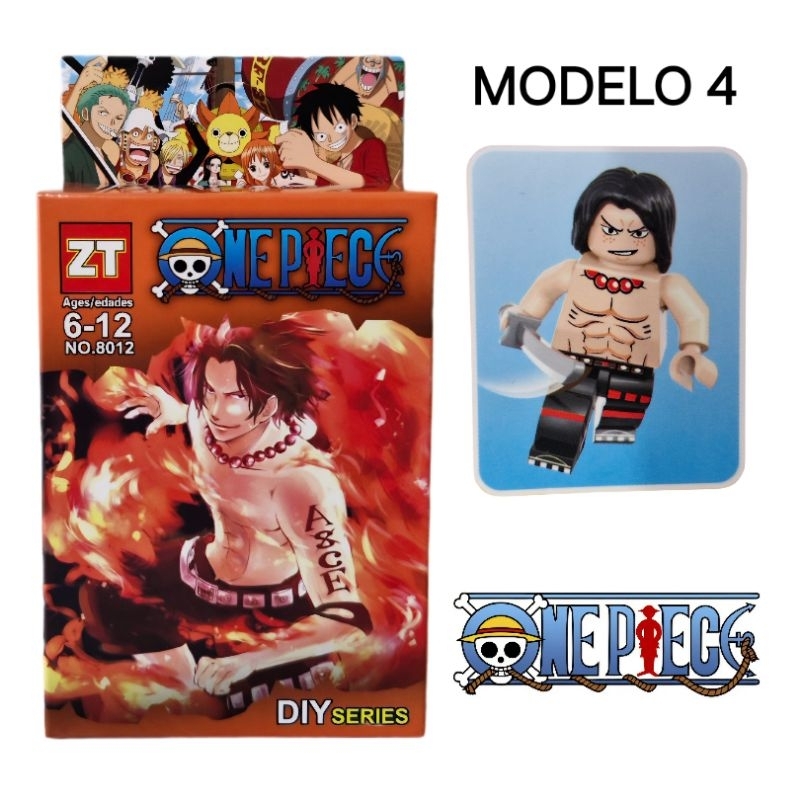 Blocos de Montar do One Piece Compatíveis com Lego | Shopee Brasil