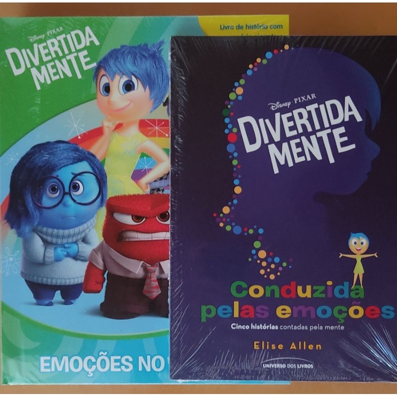 Kit Livro Divertidamente com Miniaturas+ Livro Divertidamente ...