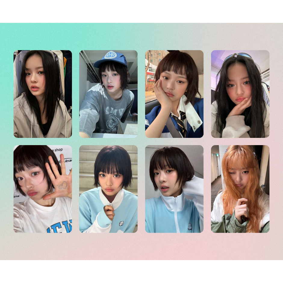 KPOP NEW JEANS - Kit FANMADE photocards SUPERNATURAL - Haerin