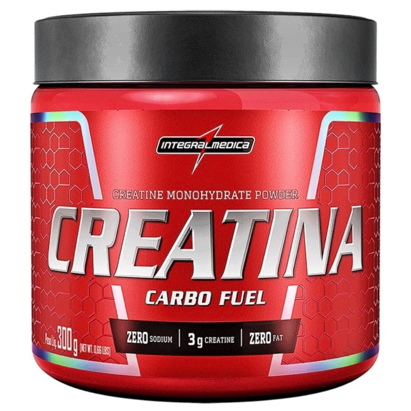 Creatina 300g Integral Medica Carbo Fuel Pote