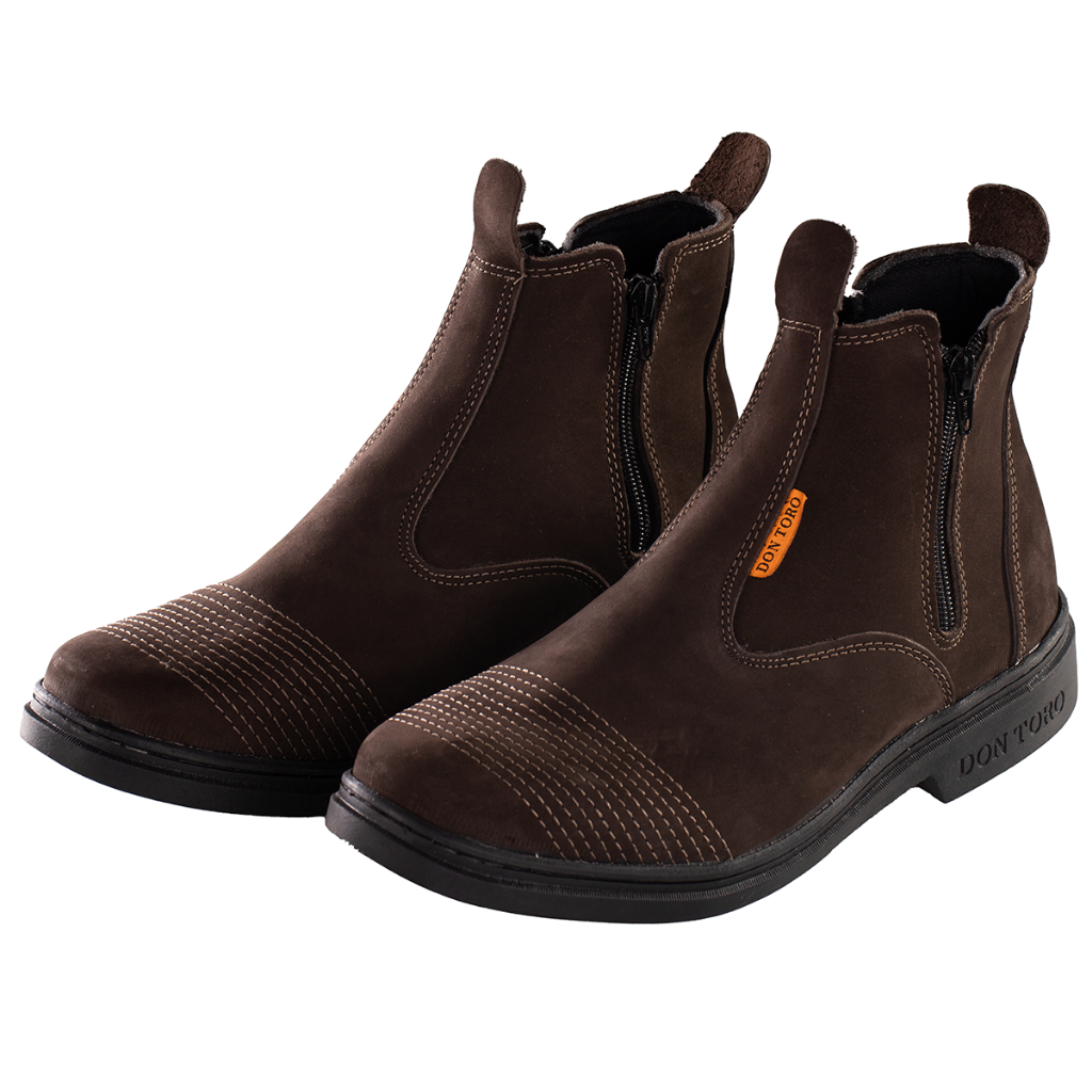 Bota em Couro Don Toro Vaquejada Masculina Feminina Botina
