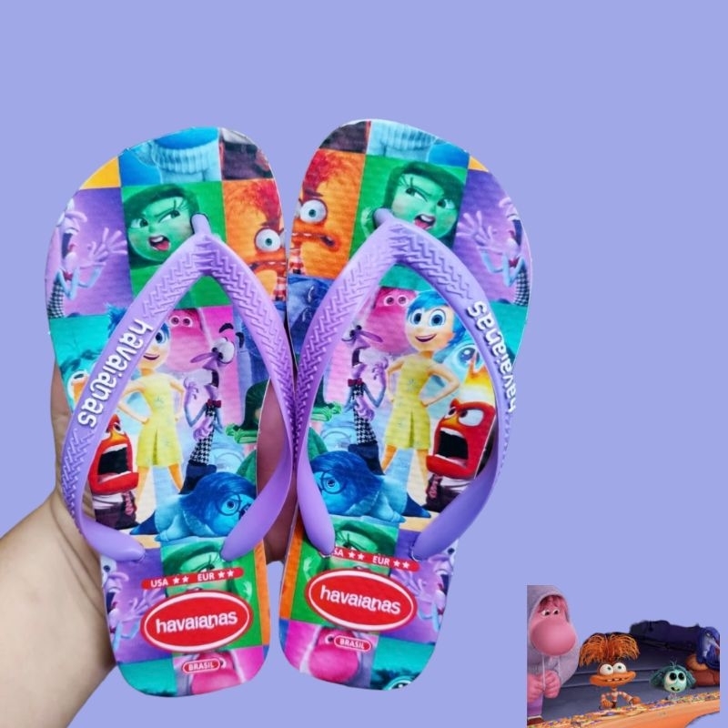 Chinelo Infantil Lançamento Filme Divertida Mente