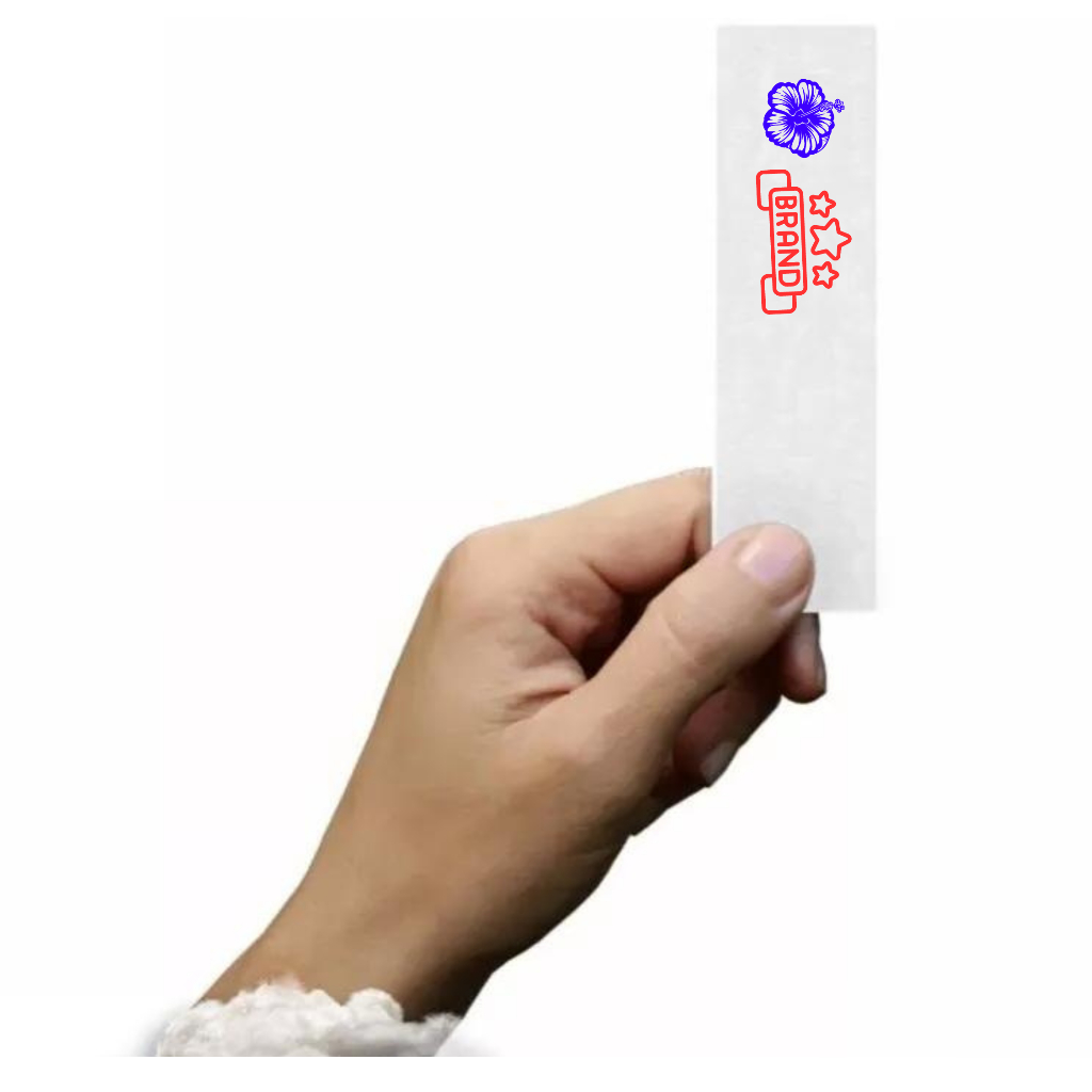 Fita olfativa Personalizada Demostração de perfumes 10x2cm 5000 UNIDADES