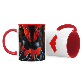 Caneca Jason Todd Capuz Vermelho