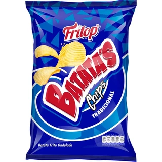 Kit c/ 10 unidades de Batata Chips Fritop com 20g cada.