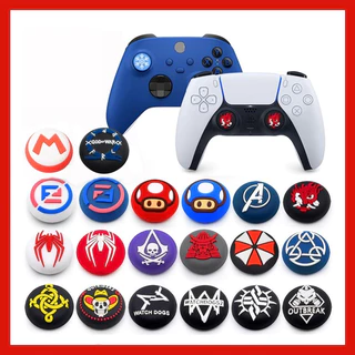 Par De Grip Borracha Protetora de Silicone Para Analógicos de Controles de PS5, PS4, Xbox Series, One e 360