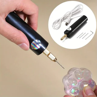 Kit de Mini Broca Elétrica Manual De 5V Com Rotativa Portátil Alimentada Por USB De Torção Utilizada Para Jóias De Resina Epóxi Pérola Fazendo Bricolagem