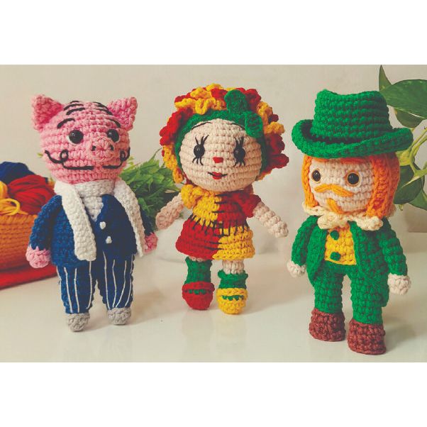 Coleção de Bonecos do Sitio do Picapau Amarelo em Amigurumi -14cm,16cm ...