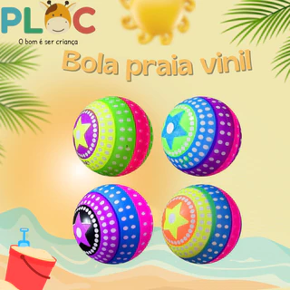 Bola Praia de Vinil -  Ploc Brinquedos / ENVIO SORTIDO em Oferta na Shopee