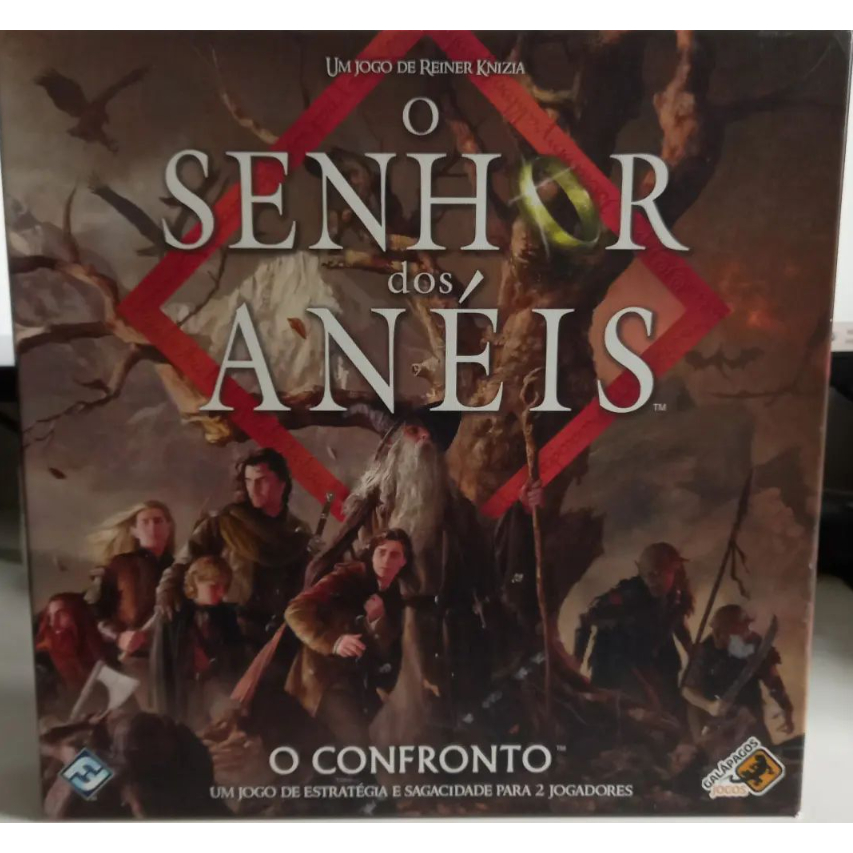 Boargame O Senhor dos Anéis: O Confronto
