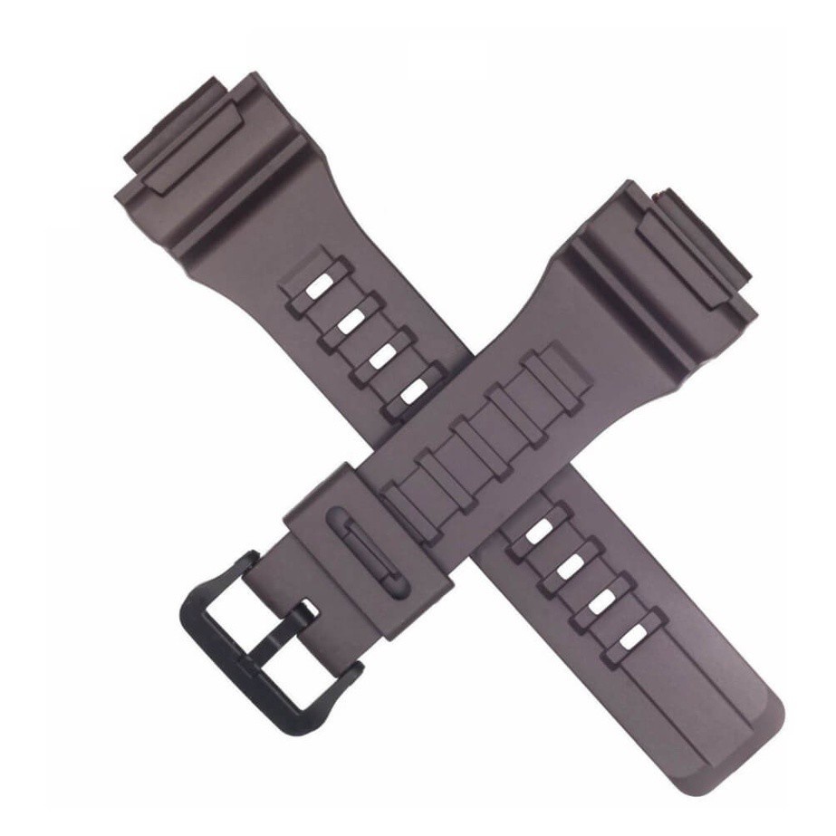 Bracelet De Montre De Rechange Casio - Pour Modèles AQ-S810W-1 Et W-735H-1 - Résine Noire